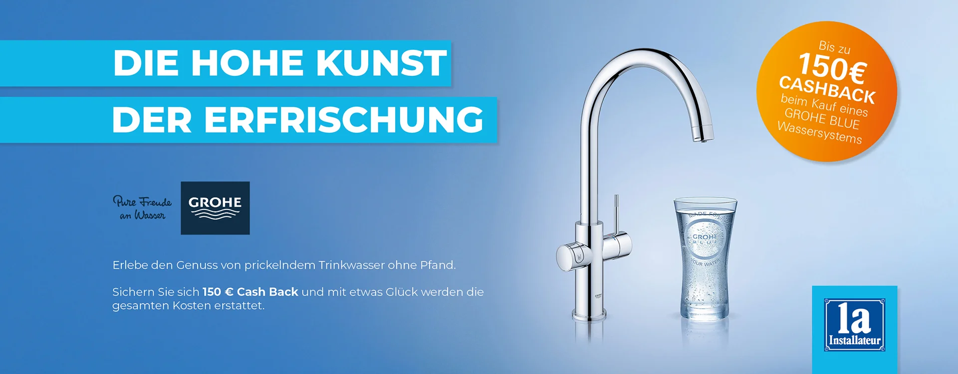 Aktion 150€ Cashback